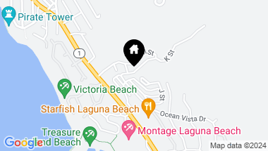 Map of 30802 Coast Highway K12, Laguna Beach CA, 92651