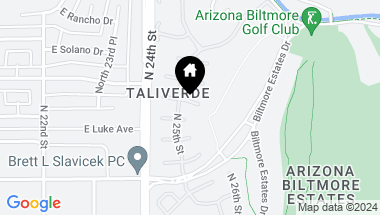 Map of 2509 E SAN MIGUEL Avenue, Phoenix AZ, 85016