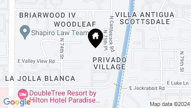Map of 7545 E LAREDO Lane, Scottsdale AZ, 85250