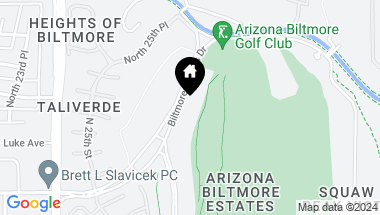 Map of 42 Biltmore Estates, Phoenix AZ, 85016
