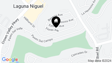 Map of 23972 Flores Avenue, Laguna Niguel CA, 92677