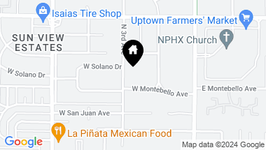 Map of 5727 N 3RD Avenue, Phoenix AZ, 85013