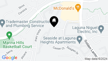 Map of 45 Dunn Street, Laguna Niguel CA, 92677