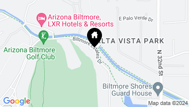 Map of 8 BILTMORE Estate # 116, Phoenix AZ, 85016