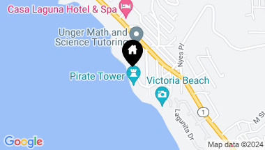 Map of 2665 Victoria DR, LAGUNA BEACH CA, 92651