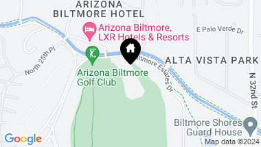 Map of 2 Biltmore Estates -- # 205, Phoenix AZ, 85016