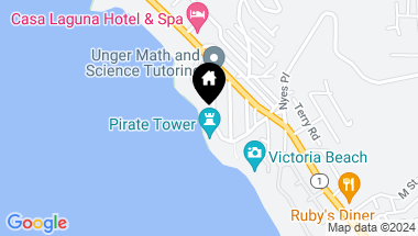 Map of 2661 VICTORIA Drive, Laguna Beach CA, 92651