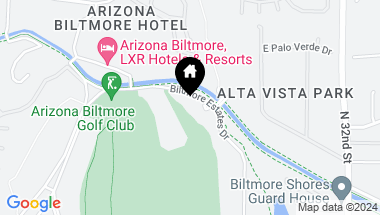 Map of 8 E BILTMORE Estate # 206, Phoenix AZ, 85016