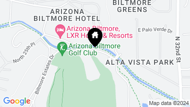 Map of 8 BILTMORE Estate # 107, Phoenix AZ, 85016