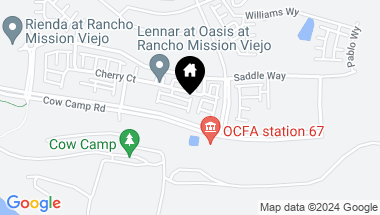 Map of 60 Wisteria Street, Rancho Mission Viejo CA, 92694