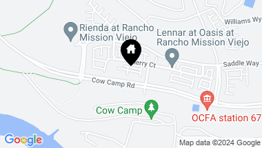 Map of 1300 Lasso Way 203, Rancho Mission Viejo CA, 92694