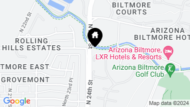 Map of 2414 E PALO VERDE Drive, Phoenix AZ, 85016