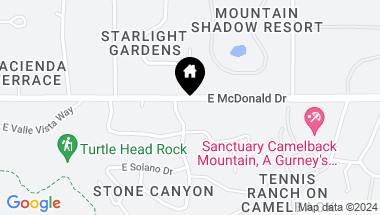Map of 5405 E MCDONALD Drive # 1, Paradise Valley AZ, 85253