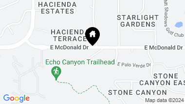 Map of 5133 E MCDONALD Drive, Paradise Valley AZ, 85253