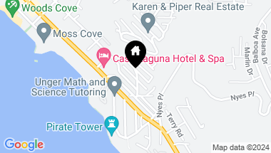 Map of 2696 Queda Way, Laguna Beach CA, 92651