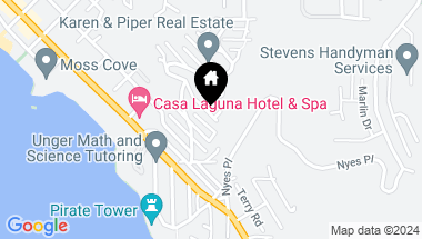 Map of 2669 Nido Way, Laguna Beach CA, 92651