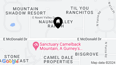 Map of 6111 N Nauni Valley Drive, Paradise Valley AZ, 85253