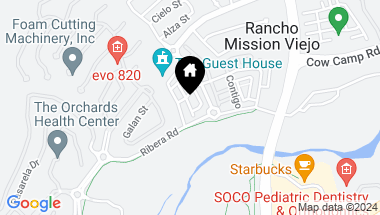 Map of 8 Pampana Street, Rancho Mission Viejo CA, 92694