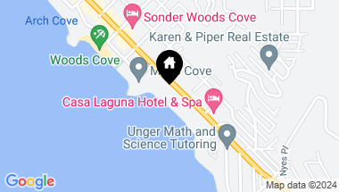 Map of 2345 S Coast Highway, Laguna Beach CA, 92651