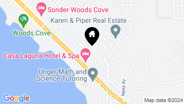 Map of 2510 Glenneyre Street, Laguna Beach CA, 92651