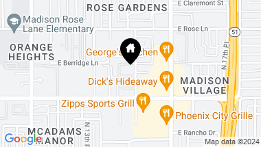 Map of 6040 N 15TH Street # 26, Phoenix AZ, 85014