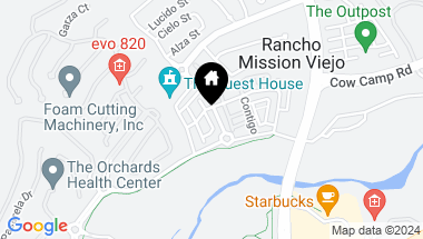 Map of 8 Gallo Street, Rancho Mission Viejo CA, 92694