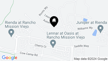 Map of 817 Sunrise Road, Rancho Mission Viejo CA, 92694
