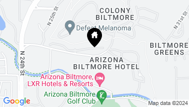 Map of 2626 E ARIZONA BILTMORE Circle # 35, Phoenix AZ, 85016
