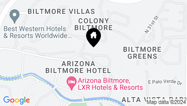 Map of 2737 E ARIZONA BILTMORE Circle # 4, Phoenix AZ, 85016