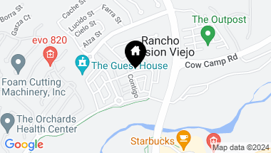 Map of 5 Piara Street, Rancho Mission Viejo CA, 92694