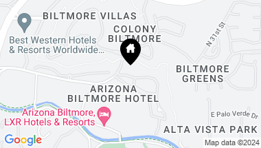 Map of 2737 E ARIZONA BILTMORE Circle # 3, Phoenix AZ, 85016