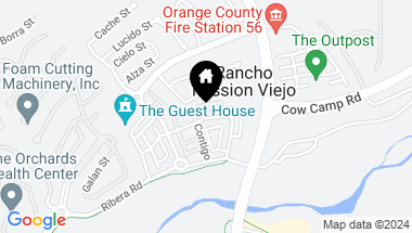 Map of 12 Glicina Street, Rancho Mission Viejo CA, 92694