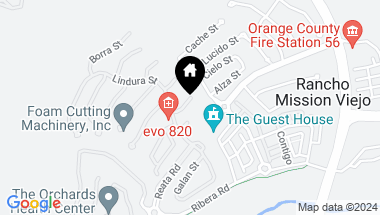 Map of 12 Buscar Street, Rancho Mission Viejo CA, 92694
