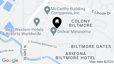 Map of 6155 N 28TH Place, Phoenix AZ, 85016