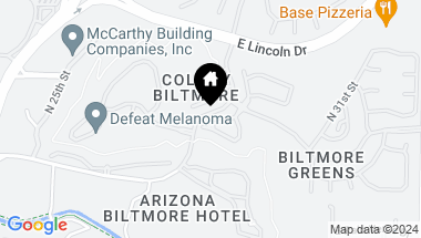 Map of 6216 N 30TH Place, Phoenix AZ, 85016