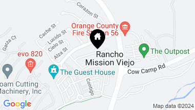 Map of 26 Rastro Street, Rancho Mission Viejo CA, 92694