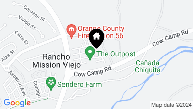 Map of 50 Hoya Street, Rancho Mission Viejo CA, 92694