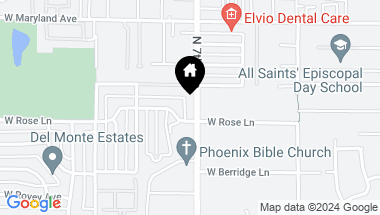Map of 6212 N 7TH Avenue, Phoenix AZ, 85013