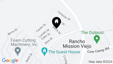 Map of 12 Farra Street, Rancho Mission Viejo CA, 92694