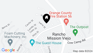 Map of 21 Farra, Rancho Mission Viejo CA, 92694