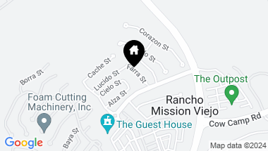 Map of 10 Farra Street, Rancho Mission Viejo CA, 92694
