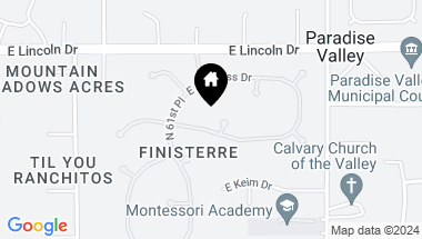 Map of 6130 E NAUMANN Drive, Paradise Valley AZ, 85253