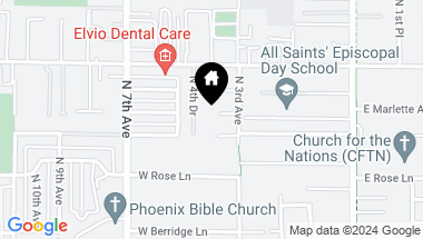 Map of 321 W MARLETTE Avenue, Phoenix AZ, 85013
