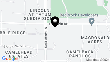 Map of 4949 E LINCOLN Drive # 23, Paradise Valley AZ, 85253