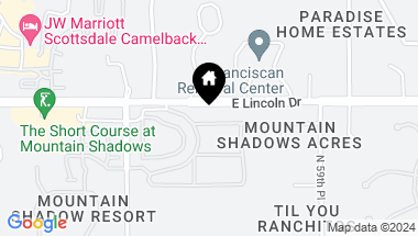 Map of 5635 E LINCOLN Drive # 4, Paradise Valley AZ, 85253