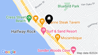 Map of 253 Calliope Street, Laguna Beach CA, 92651