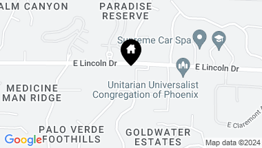 Map of 6219 N Paradise View Dr -- # 28, Paradise Valley AZ, 85253