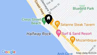 Map of 1377 Gaviota Drive, Laguna Beach CA, 92651
