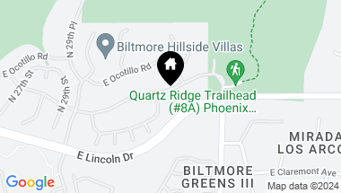 Map of 3145 E SIERRA VISTA Drive, Phoenix AZ, 85016