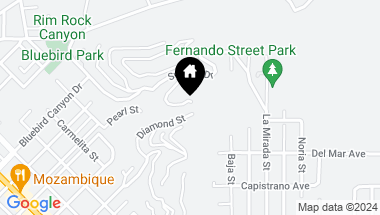 Map of 836 Diamond Street, Laguna Beach CA, 92651